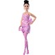 Barbie Deluxe Style lelle JJN71 rozā kleitā