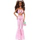 Barbie Deluxe Style lelle JJN72 rozā kostīmā