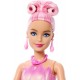 Кукла Барби Petal Pop с ароматом розового тюльпана в платье и аксессуарами JMF57