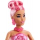 Barbie Petal Pop aromātiska lelle ar rožu kleitu un aksesuāriem JMF59