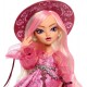 Monster High Moonspell Magic lelle Carina Song JNM26 ar rozā kleitu, spoguli un burvju katlu