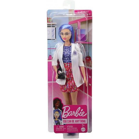 Barbie lelle - mana profesija, zinātniece, DVF50/4 Barbie lelle - mana profesija, zinātniece, DVF50/4