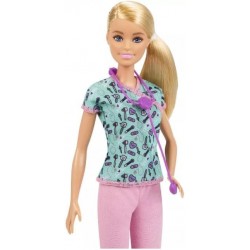BARBIE lelle - mana profesija, medmāsa DVF50