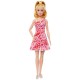 Barbie Fashionistas Doll #205 With Blond Ponytail And Floral Dress, HJT02