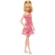 Barbie Fashionistas Doll #205 With Blond Ponytail And Floral Dress, HJT02