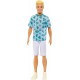 Barbie Fashionistas Ken lelle ar blondiem matiem, Hjt10 Barbie Fashionistas Ken lelle ar blondiem matiem, Hjt10
