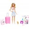 BARBIE spēlu komplekts Lelle Barbie ceļotāja HJY18