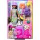 BARBIE spēlu komplekts Lelle Barbie ceļotāja HKB05 BARBIE spēlu komplekts Lelle Barbie ceļotāja HKB05