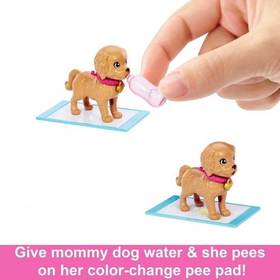 Barbie lelle Adopt a pup (kucēnu adoptēšana) HKD86