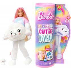 Barbie  Cutie Reveal Doll with Blonde Hair & Lamb Costume,  HKR03