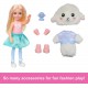 Barbie Cutie Reveal Cozy Cute Tees Series Chelsea Doll & Accessories, Plush Lamb, Blonde Small Doll, HKR18