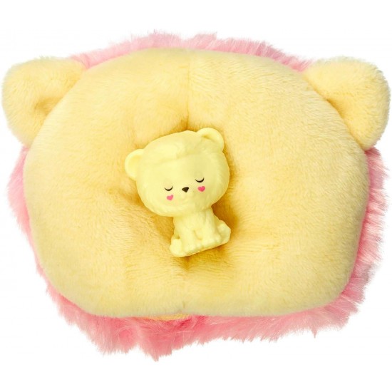 Barbie Cutie Reveal Cozy Cute Tees Series Chelsea Doll & Accessories, Plush Lion HKR21