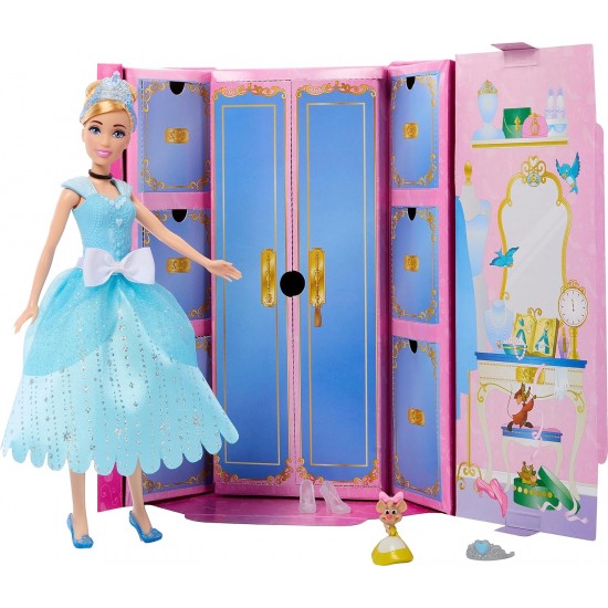 Disney Princess ROYAL FASHION REVEAL™ Cinderella Doll, HMK53