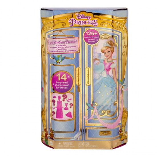 Disney Princess ROYAL FASHION REVEAL™ Cinderella Doll, HMK53