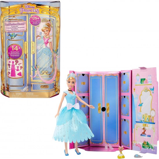 Disney Princess ROYAL FASHION REVEAL™ Cinderella Doll, HMK53