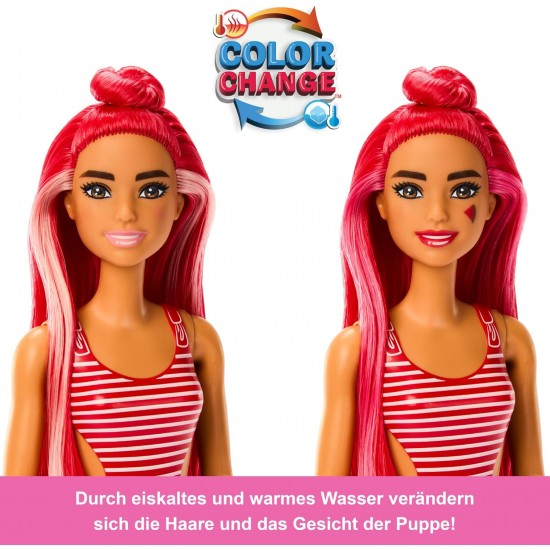 Barbie Pop! Reveal lelle augļu sērija – arbūzs HNW43 Barbie Pop! Reveal lelle augļu sērija – arbūzs HNW43