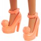 Barbie lelle Fashionistas brunete kombinezona ar punktiņiem, HPF76 Barbie lelle Fashionistas brunete kombinezona ar punktiņiem, HPF76