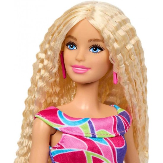 Barbie Fashionistas lelle ar blondiem, viļņainiem matiem, HRH20 Barbie Fashionistas lelle ar blondiem, viļņainiem matiem, HRH20