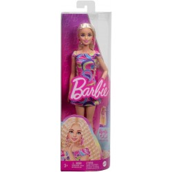Barbie Fashionistas lelle ar blondiem, viļņainiem matiem, HRH20