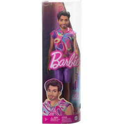 Barbie Fashionistas Ken lelle ar izskatu, kas iedvesmots no Totally Hair izskata,  HRH26