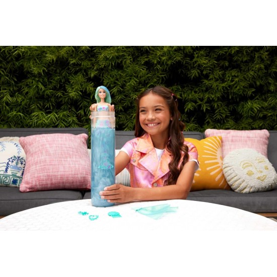 Barbie Color Reveal lelle un aksesuāri ar 6 pārsteigumiem, nāru sērija, HRK12 Barbie Color Reveal lelle un aksesuāri ar 6 pārsteigumiem, nāru sērija, HRK12