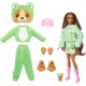 Barbie Cutie Reveal Costume-Themed Series Doll & Accessories With 10 Surprises, Puppy As Frog HRK24