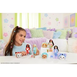 Barbie lelle Cutie Reveal Čelsija kostīmu sērija suns un varde, HRK29