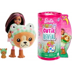 Barbie lelle Cutie Reveal Čelsija kostīmu sērija suns un varde, HRK29