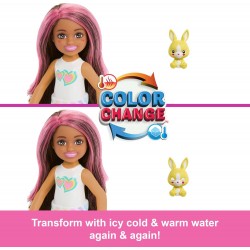 BARBIE Čelsija Cutie Reveal lelle krāsu sapnis-asst., HRK42