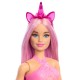 Barbie Dreamtopia lelle vienradzis, HRR13