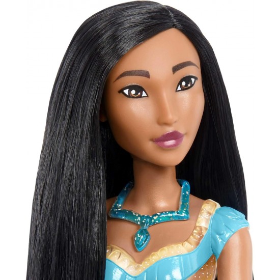 Disney Princess Pocahontas Fashion Doll And Accessory, Toy Inspired By the Movie Pocahontas, HLW07