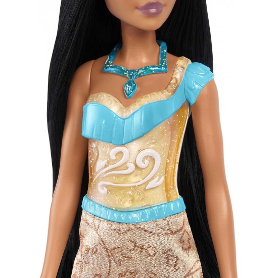 Disney Princess Pocahontas Fashion Doll And Accessory, Toy Inspired By the Movie Pocahontas, HLW07