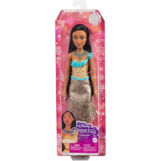 Disney Princess Pocahontas Fashion Doll And Accessory, Toy Inspired By the Movie Pocahontas, HLW07