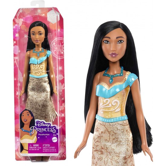 Disney Princess Pocahontas Fashion Doll And Accessory, Toy Inspired By the Movie Pocahontas, HLW07