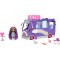 Barbie Extra Mini Minis lelles un rotaļu transportlīdzekļa rotaļu komplekts, HXF84