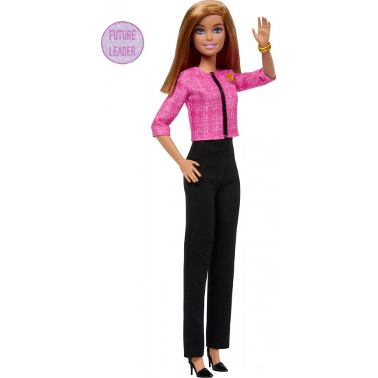 BARBIE lelle - mana profesija - nākotnes līdere, HXN96 BARBIE lelle - mana profesija - nākotnes līdere, HXN96