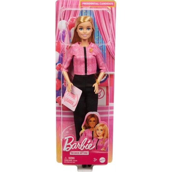 BARBIE lelle - mana profesija - nākotnes līdere, HXN96 BARBIE lelle - mana profesija - nākotnes līdere, HXN96