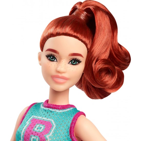 Barbie Fashionistas lelle ar rudiem matiem, HYT90 Barbie Fashionistas lelle ar rudiem matiem, HYT90