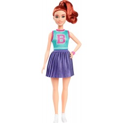 Barbie Fashionistas lelle ar rudiem matiem, HYT90