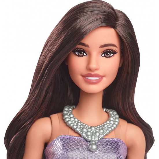 Barbie Fashionistas lelle ar kastaņkrāsas matiem, HYT92 Barbie Fashionistas lelle ar kastaņkrāsas matiem, HYT92