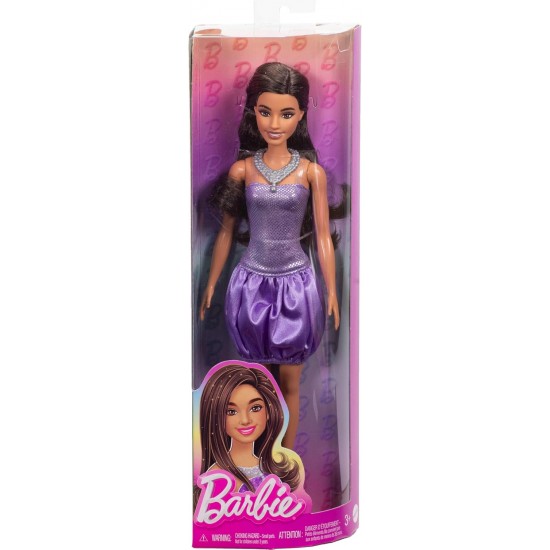 Barbie Fashionistas lelle ar kastaņkrāsas matiem, HYT92 Barbie Fashionistas lelle ar kastaņkrāsas matiem, HYT92