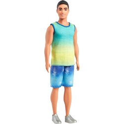 Barbie Fashionistas Ken lelle ar melniem matiem, HYV00