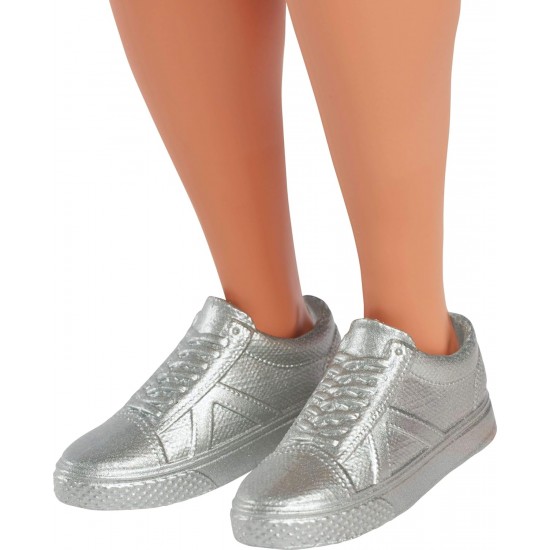 Barbie Fashionistas Ken lelle ar melniem matiem, HYV00 Barbie Fashionistas Ken lelle ar melniem matiem, HYV00
