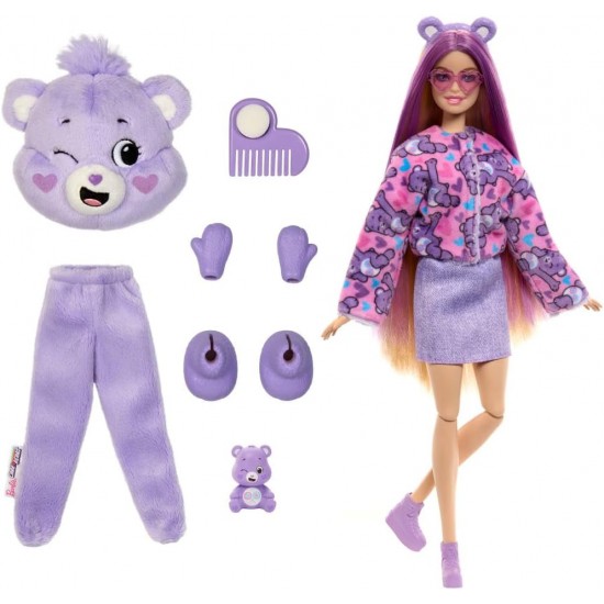 Barbie Cutie Reveal lelle un aksesuāri, Rūpju lāču sērija , JCN94 Barbie Cutie Reveal lelle un aksesuāri, Rūpju lāču sērija , JCN94