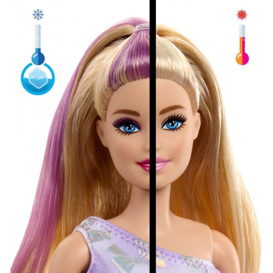 BARBIE Party Unboxed Reveal lelle ar gaišiem matiem, JFG70 BARBIE Party Unboxed Reveal lelle ar gaišiem matiem, JFG70