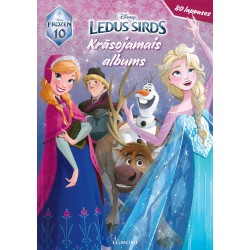 Ledus sirds. Krāsojamais albums. 80 lappuses. Disney