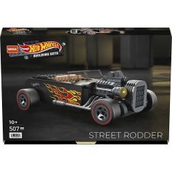 Mega Hot Wheels Street Rodder Racecar Building Set with 493 Pieces