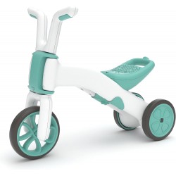 CHILLAFISH Bunzi līdzsvara velosipēds - transformers pašiem mazākajiem 2-in-1, mint, no 1 līdz 3 gadiem, CPBN03MIN