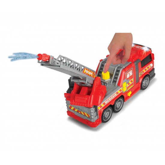 Dickie Toys ugunsdzēsēju mašīna  Fire Fighter ar gaismām, skaņu