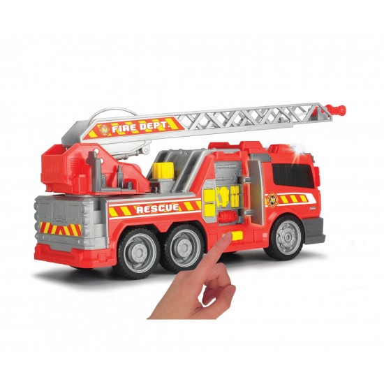 Dickie Toys ugunsdzēsēju mašīna  Fire Fighter ar gaismām, skaņu